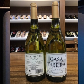 Rượu Vang Trắng Casa De Piedra Reserva Nho Chardonnay nhập Khẩu Chile