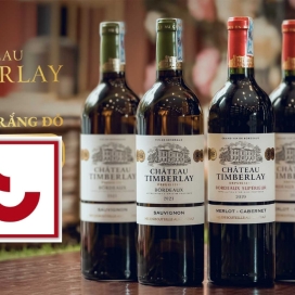 Rượu Vang Chateau Timberlay Bordeaux Superieur nhập khẩu Pháp ( 750ml / chai )