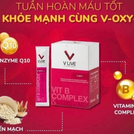 Thực Phẩm Chức Năng - V-Oxy+ - 1 Hộp 28 gói Nhập khẩu Malaysia