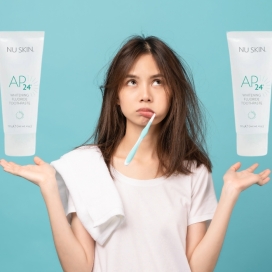 Kem Đánh Răng AP24 Whitening Fluoride Toothpaste Nuskin USA - Giao Hàng Nhanh Chóng