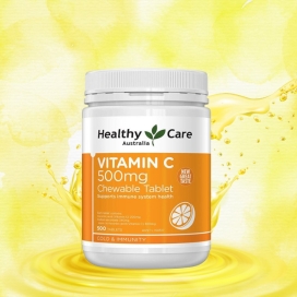 Viên Uống Vitamin C Healthy Care Từ Úc Giúp Bổ Sung Vitamin C - Giao Hàng Nhanh Chóng