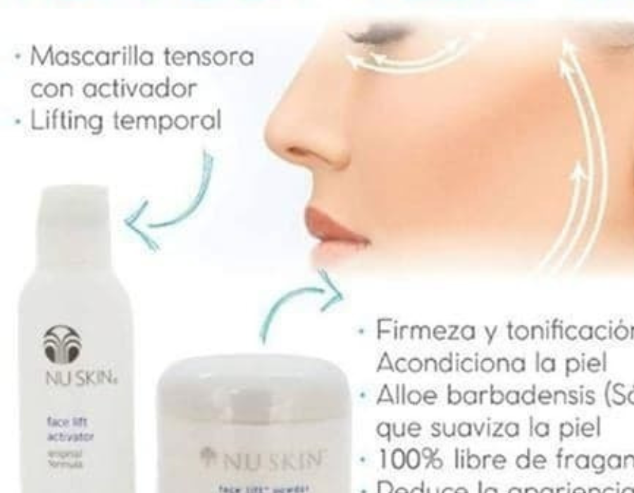 Bộ Sản Phẩm FACE LIFT NUSKIN Chăm Sóc , Làm Săn Chắc Da nhập khẩu Hoa Kỳ