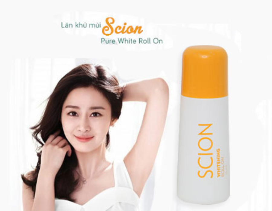 Chai Lăn SCION PURE WHITE ROLL ON NUSKIN NẮP VÀNG Khử Mùi Cơ Thể