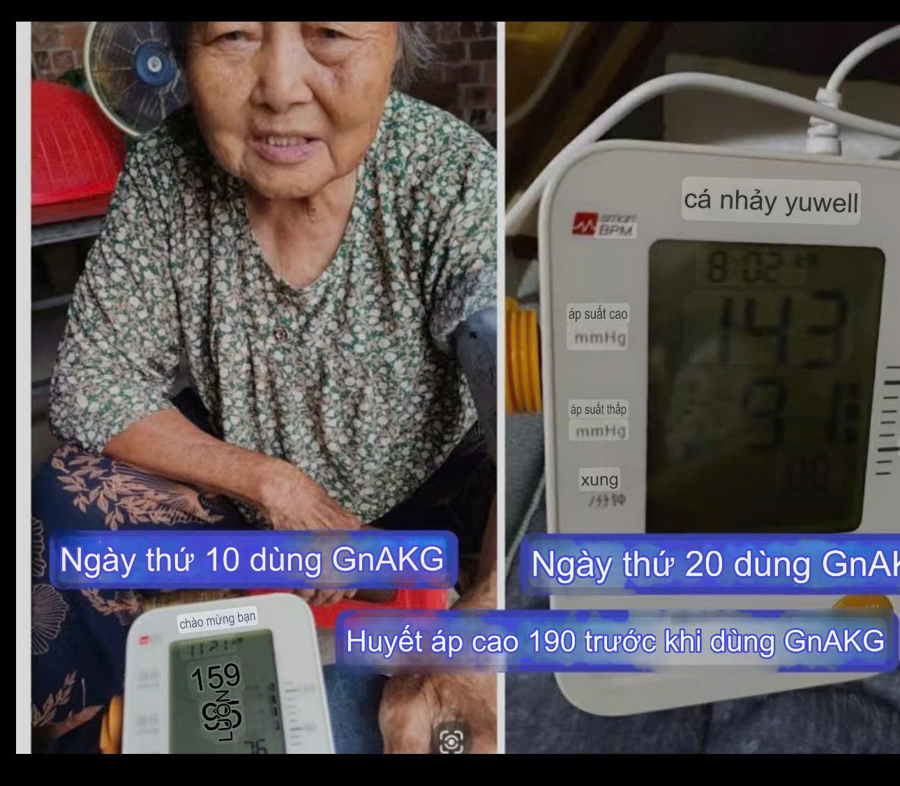 Testimonial ( lời nhận xét ) Chống lão hoá GnAKG  - HIGO global