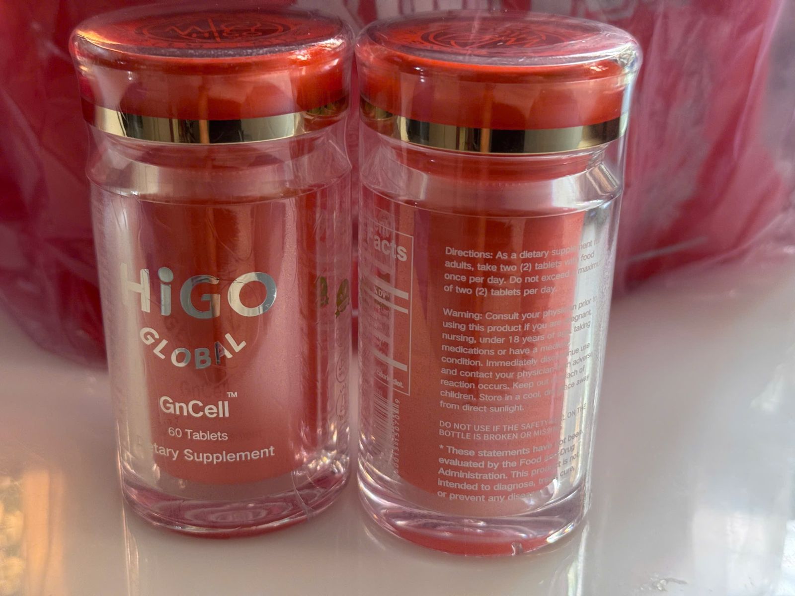 Liệu trình - tiêu khối u Ung thư Gencell - HIGO global - Nhập Khẩu USA - Liệu trình 5 lọ