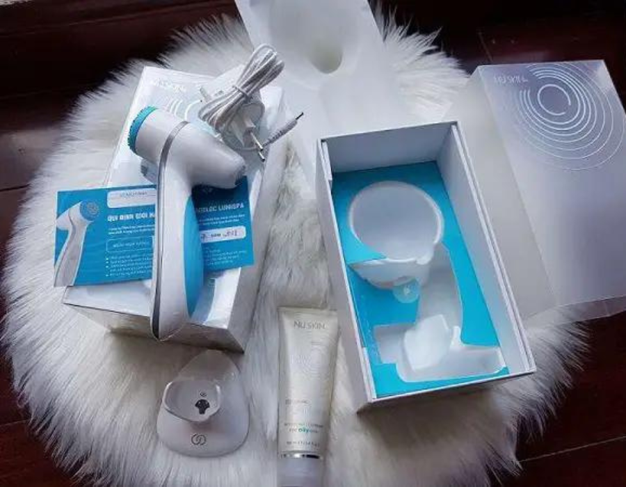 Thiết Bị Rữa Mặt Bộ ageLOC LumiSpa Nuskin Hỗ Trợ Làn Da nhập khẩu Hoa Kỳ