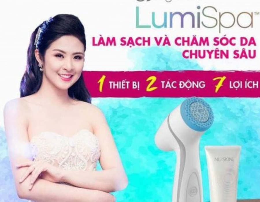 Thiết Bị Rữa Mặt Bộ ageLOC LumiSpa Nuskin Hỗ Trợ Làn Da nhập khẩu Hoa Kỳ