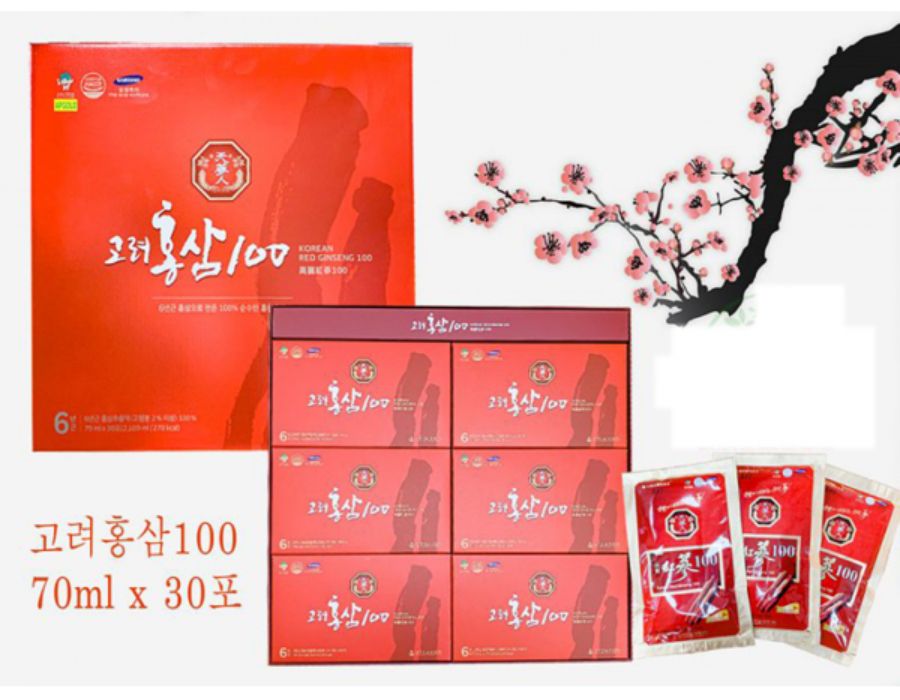 Tinh Chất Hồng Sâm 100% Korean Red Ginseng 100 BIO-SCIENCE - Giá siêu rẻ