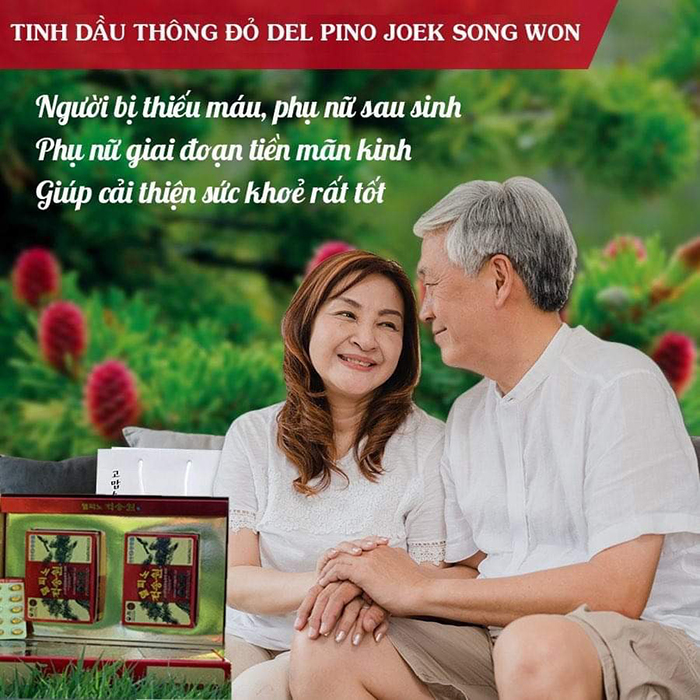 Tinh Dầu Thông Đỏ Cao Cấp Del Pino Joek Song Won - Giá ngập tràn nhiều ưu đãi