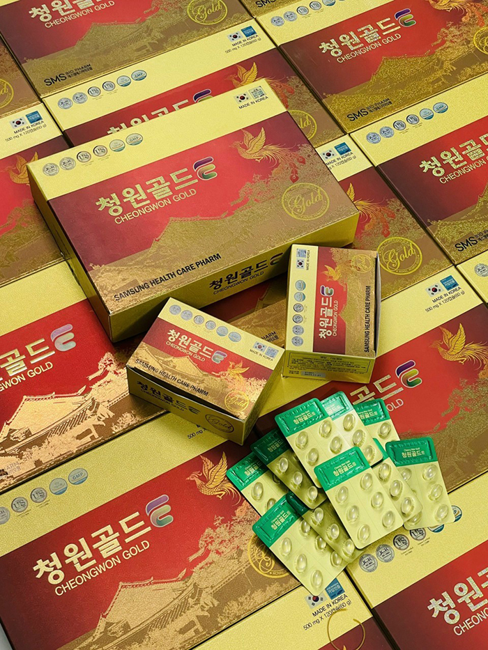 Tinh Dầu Thông Đỏ Chính Phủ Cheongwon Gold Hàn Quốc Hình Phượng Hoàng - Giá tốt