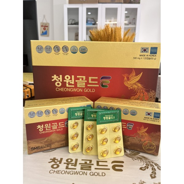 Tinh Dầu Thông Đỏ Chính Phủ Cheongwon Gold Hàn Quốc Hình Phượng Hoàng - Giá tốt