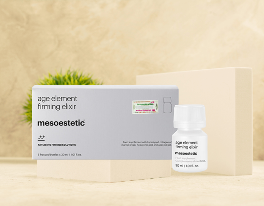 Nước uống Mesoestetic Age Element Firming Elixir Tây Ban Nha ngăn ngừa lão hóa da