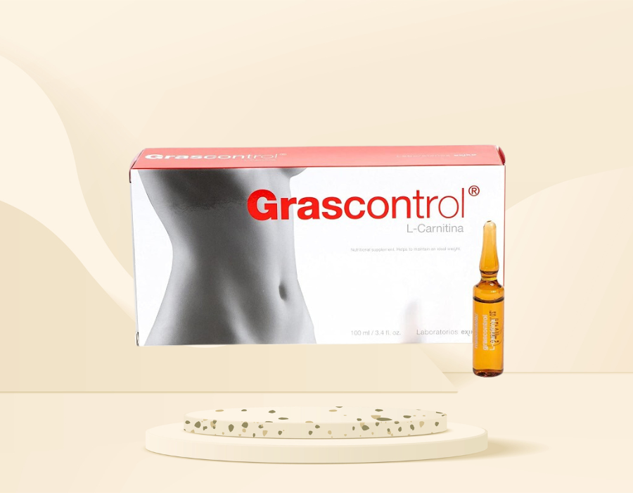 Thực phẩm hỗ trợ giảm cân, tăng cường cơ bắp Mesoestetic Grascontrol L-Carnitine Từ Tây Ban Nha