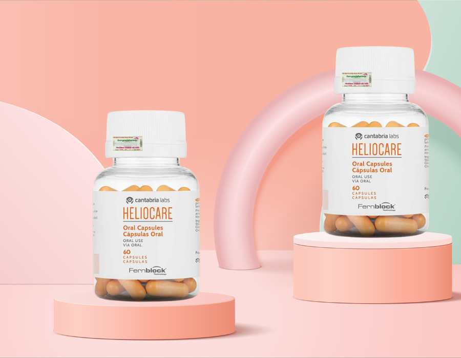 Viên uống chống nắng Tây Ban Nha Heliocare Capsulas Oral ngăn ngừa lão hoá 60 viên