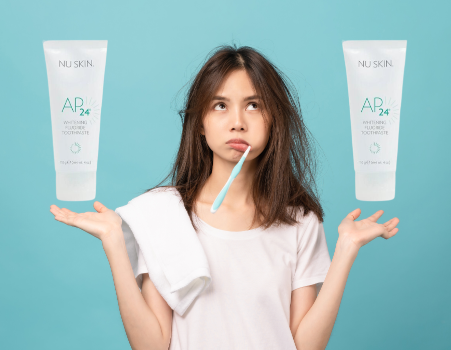 Kem Đánh Răng AP24 Whitening Fluoride Toothpaste Nuskin USA - Giao Hàng Nhanh Chóng