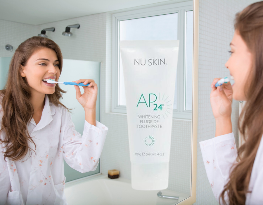 Kem Đánh Răng AP24 Whitening Fluoride Toothpaste Nuskin USA - Giao Hàng Nhanh Chóng