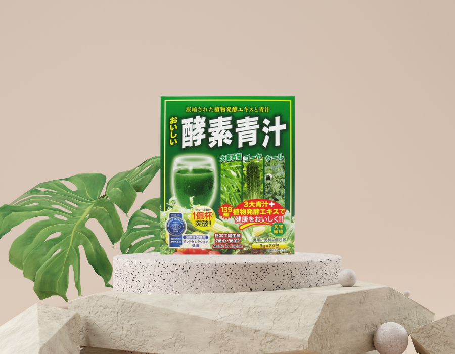 Nước Uống Nhật Bản Từ Mầm Lúa Mạch và Rau Củ Plant Enzyme Green Juice