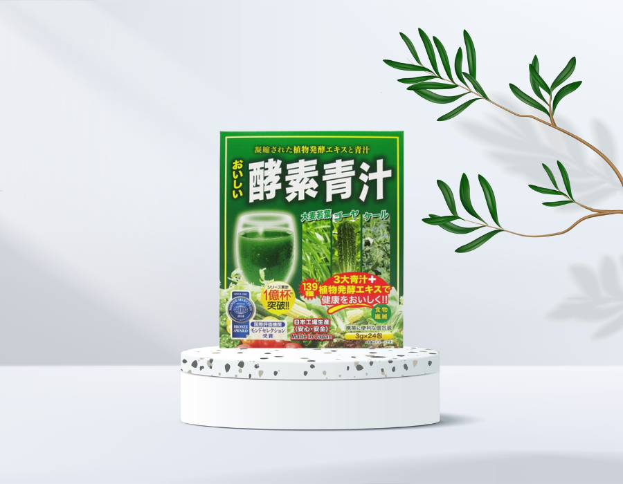 Nước Uống Nhật Bản Từ Mầm Lúa Mạch và Rau Củ Plant Enzyme Green Juice