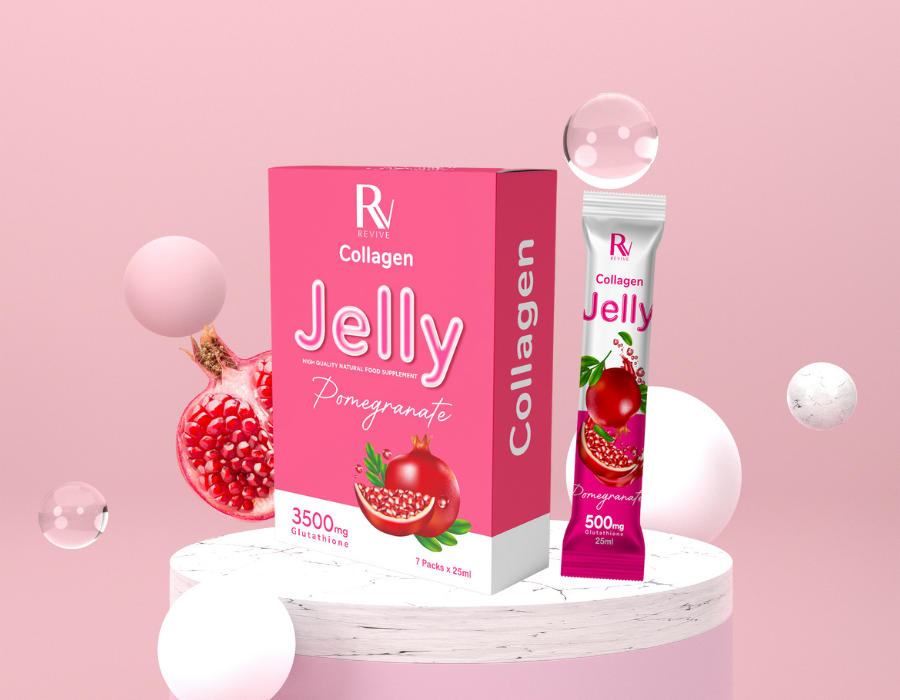 Thạch Trắng Da Collagen Jelly Thụy Sĩ - Giao Hàng Nhanh Chóng