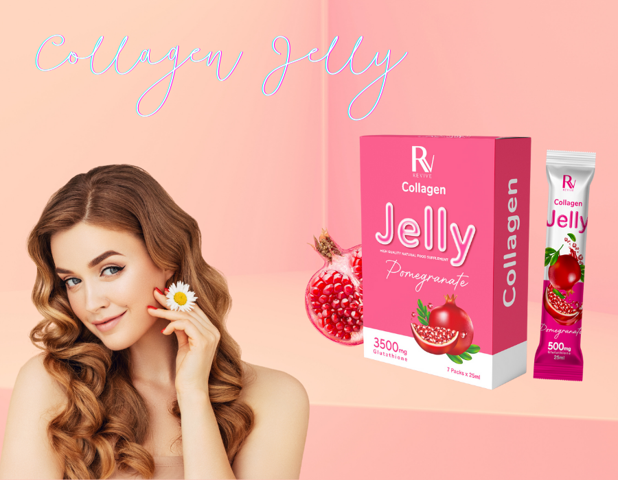 Thạch Trắng Da Collagen Jelly Thụy Sĩ - Giao Hàng Nhanh Chóng