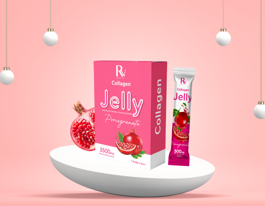 Thạch Trắng Da Collagen Jelly Thụy Sĩ - Giao Hàng Nhanh Chóng