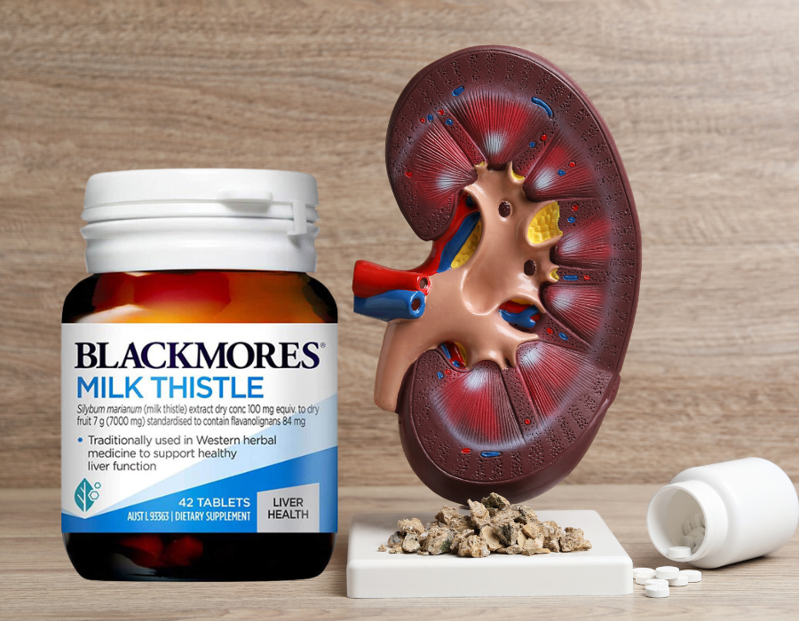 Viên Uống Blackmores Milk Thistle Từ Úc Cải Thiện Chức Năng Gan - Giao Hàng Nhanh Chóng