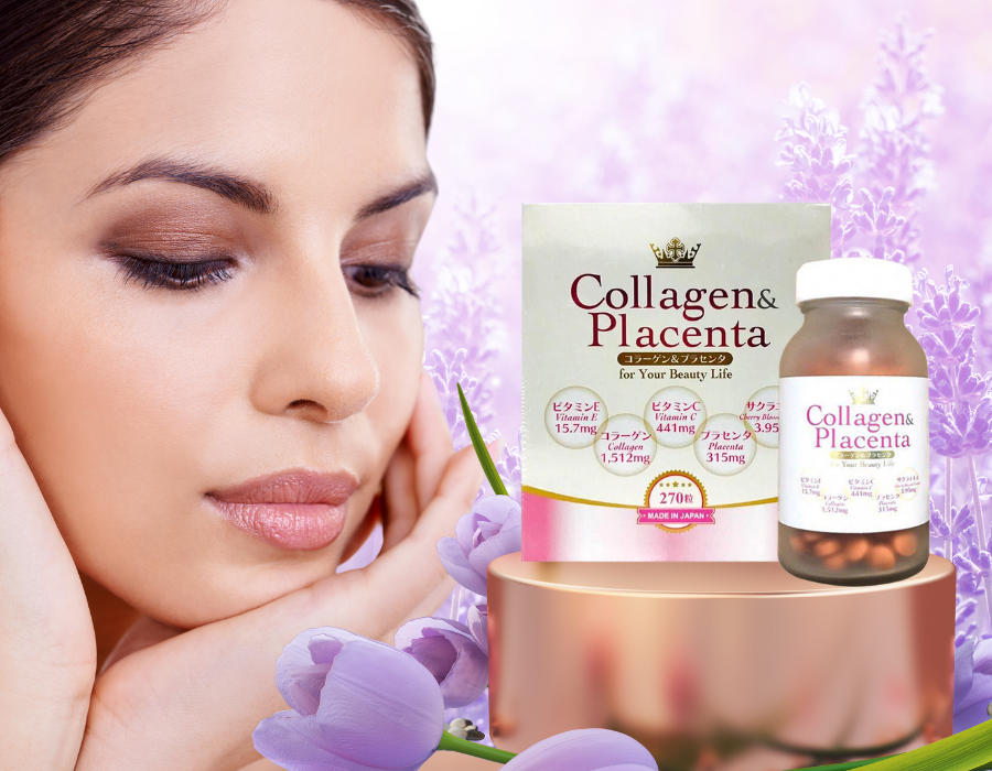 Viên Uống Collagen Placenta 5 in 1 Nhật Bản Chống Lão Hóa - Giao Hàng Nhanh Chóng