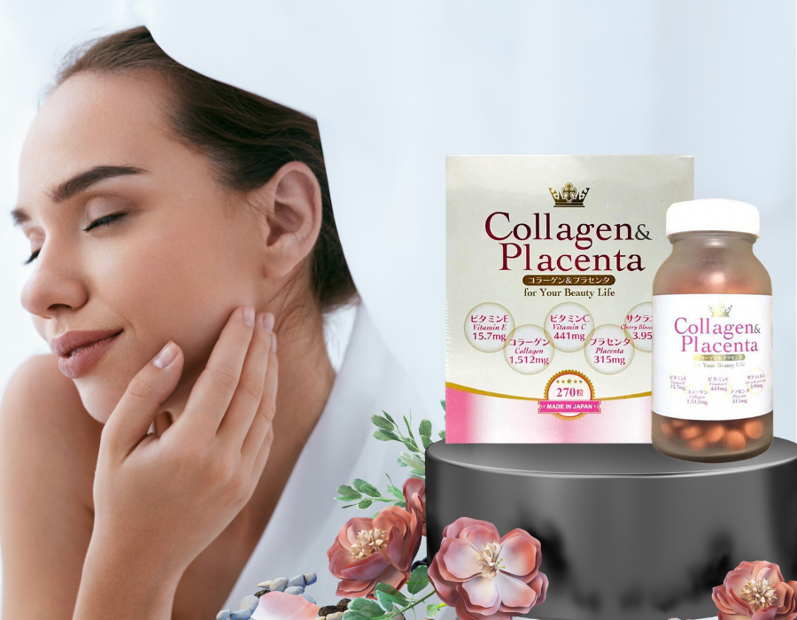 Viên Uống Collagen Placenta 5 in 1 Nhật Bản Chống Lão Hóa - Giao Hàng Nhanh Chóng