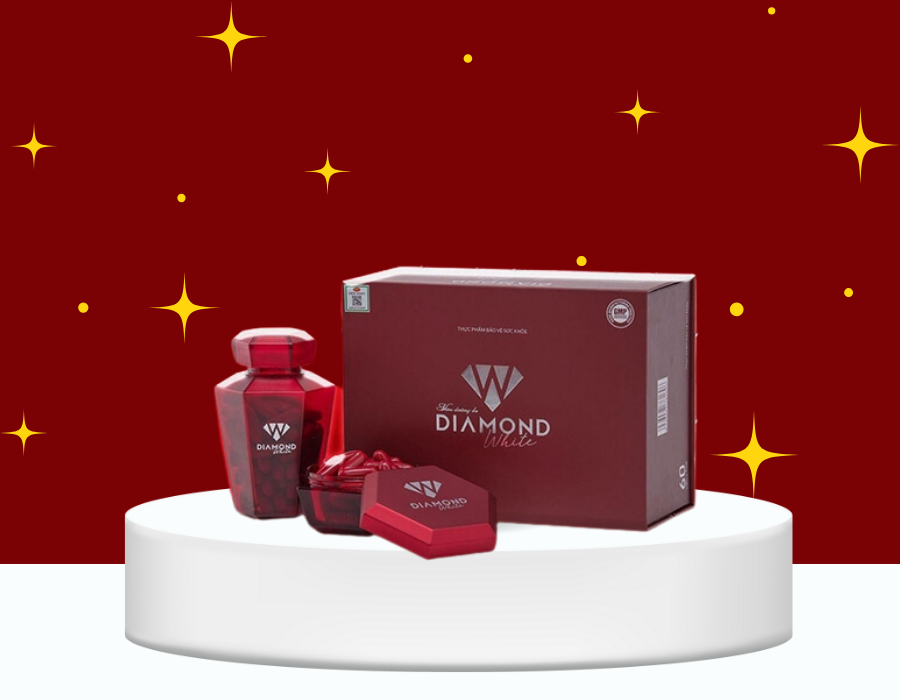 Viên Uống Diamond White Việt Nam Giúp Đẹp Da Chống Lão Hóa - Giao Hàng Nhanh Chóng