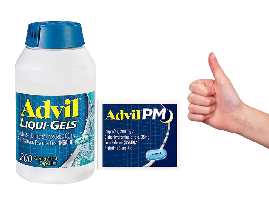 Viên Uống Giảm Đau Nhức Advil Liqui Gels USA - Giao Hàng Nhanh Chóng