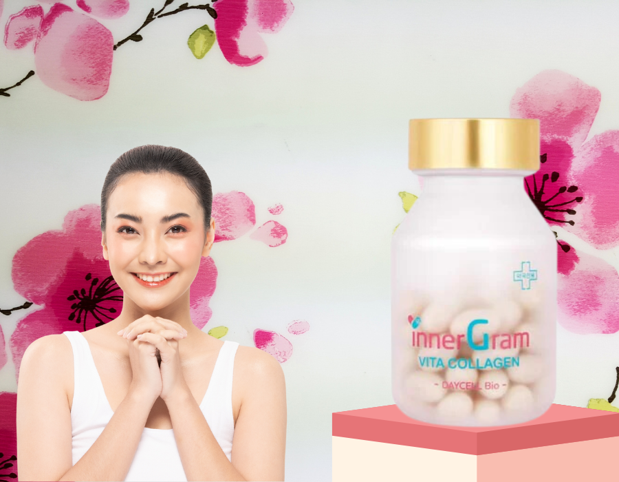 Viên Uống Inner Gram Vita Collagen Hàn Quốc Giúp Cấp Nước Cho Da - Giao Hàng Nhanh Chóng