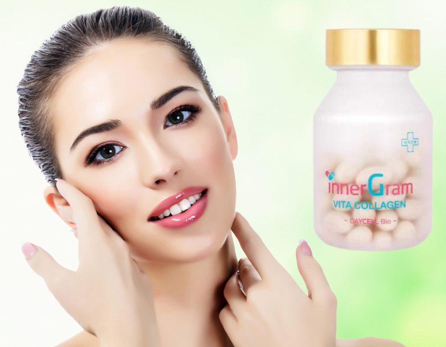 Viên Uống Inner Gram Vita Collagen Hàn Quốc Giúp Cấp Nước Cho Da - Giao Hàng Nhanh Chóng