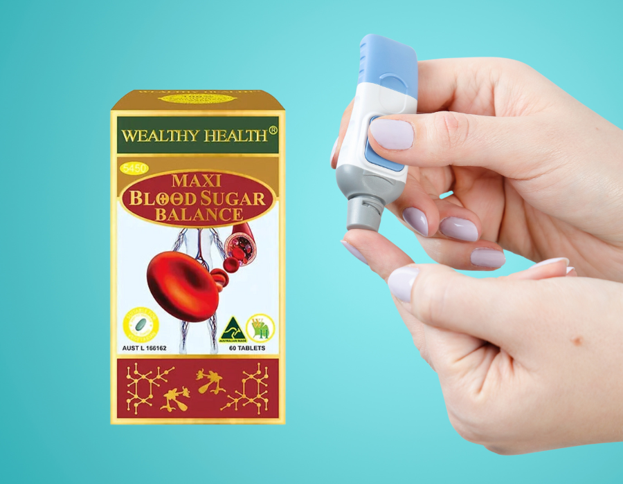 Viên Uống Maxi Blood Sugar Balance Wealthy Health Từ Úc Giúp Phòng Ngừa Tiểu Đường - Giao Hàng Nhanh Chóng