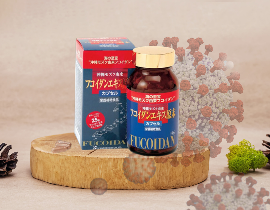 Viên Uống Okinawa Fucoidan Kanehide Bio Nhật Bản Phòng Ngừa Ung Thư - Giao Hàng Nhanh Chóng