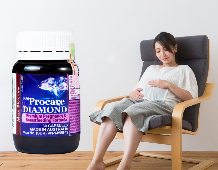 Viên Uống Procare Diamond Từ Úc Giúp Bổ Sung Dinh Dưỡng Cho Bà Bầu - Giao Hàng Nhanh Chóng