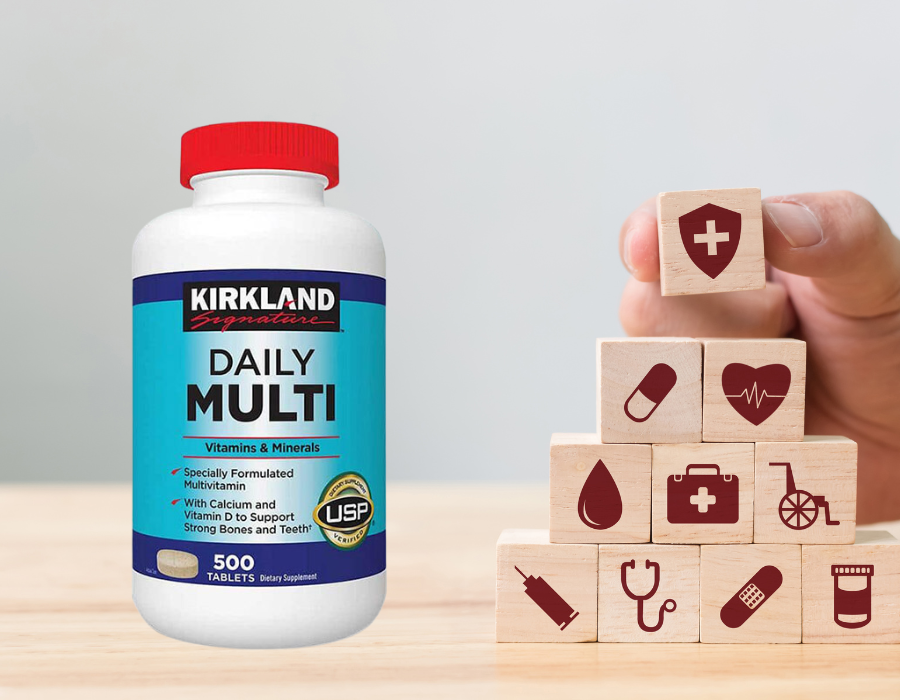 Viên Uống Tổng Hợp Daily Multi Kirkland USA - Giao Hàng Nhanh Chóng