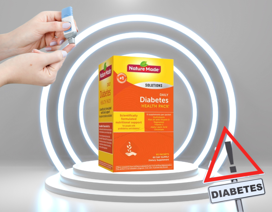 Viên Uống Vitamin Daily Diabetes Health Pack USA Cho Người Tiểu Đường