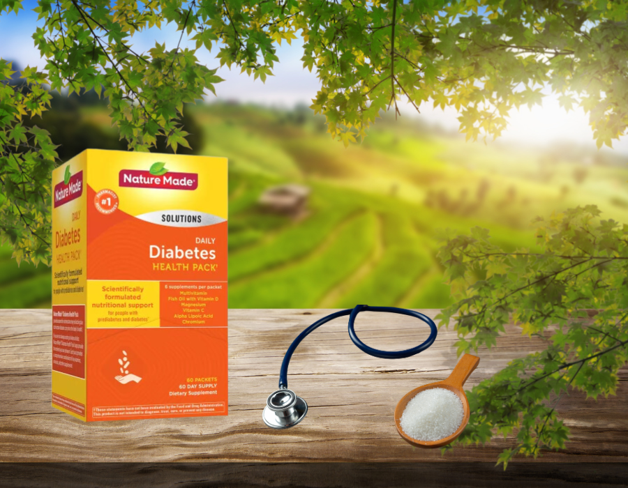 Viên Uống Vitamin Daily Diabetes Health Pack USA Cho Người Tiểu Đường